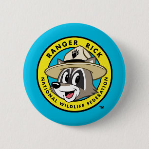Ranger Rick   Ranger Rick Logo 2 Inch Round Button