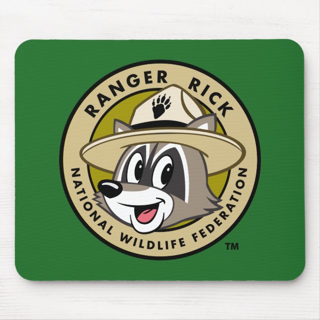 Ranger Rick | Ranger Rick Logo Mouse Pad (Front)