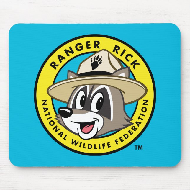 Ranger Rick | Ranger Rick Logo Mouse Pad (Front)