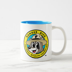 Ranger Rick   Ranger Rick Logo Two-Tone Coffee Mug