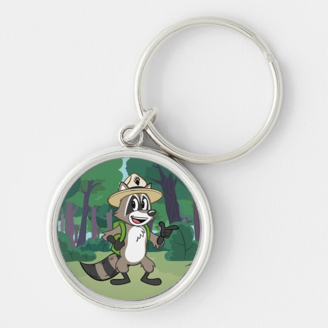 Ranger Rick | Ranger Rick Pointing Keychain (Front)