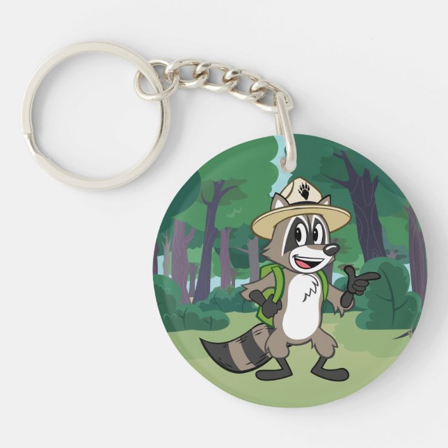 Ranger Rick | Ranger Rick Pointing Keychain (Front)