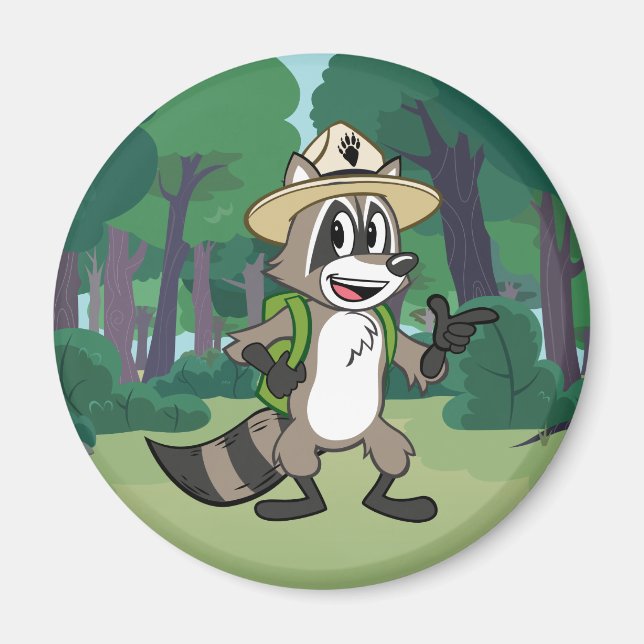 Ranger Rick | Ranger Rick Pointing Magnet (Front)