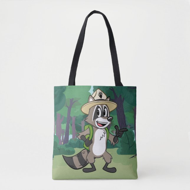 Ranger Rick | Ranger Rick Pointing Tote Bag (Front)