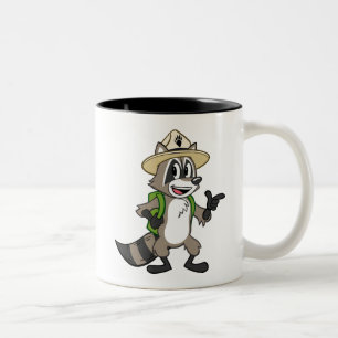 Ranger Rick   Ranger Rick Pointing Two-Tone Coffee Mug