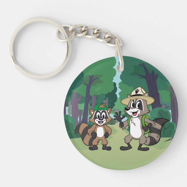 Ranger Rick | Ranger Rick & Ricky Keychain (Front)