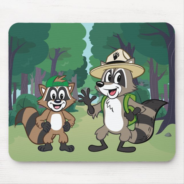 Ranger Rick | Ranger Rick & Ricky Mouse Pad (Front)