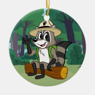 Ranger Rick Ranger Rick Sitting Ceramic Ornament