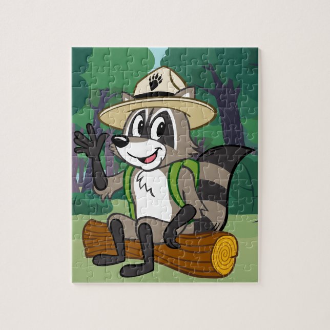Ranger Rick | Ranger Rick Sitting Jigsaw Puzzle (Vertical)