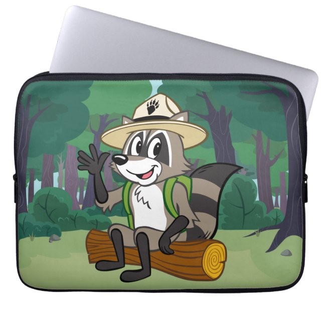 Ranger Rick | Ranger Rick Sitting Laptop Sleeve (Front)