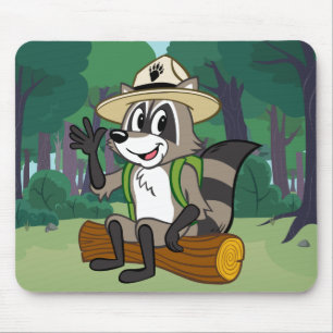 Ranger Rick   Ranger Rick Sitting Mouse Pad