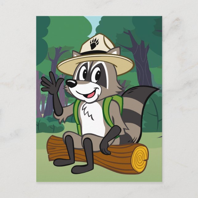 Ranger Rick | Ranger Rick Sitting Postcard (Front)