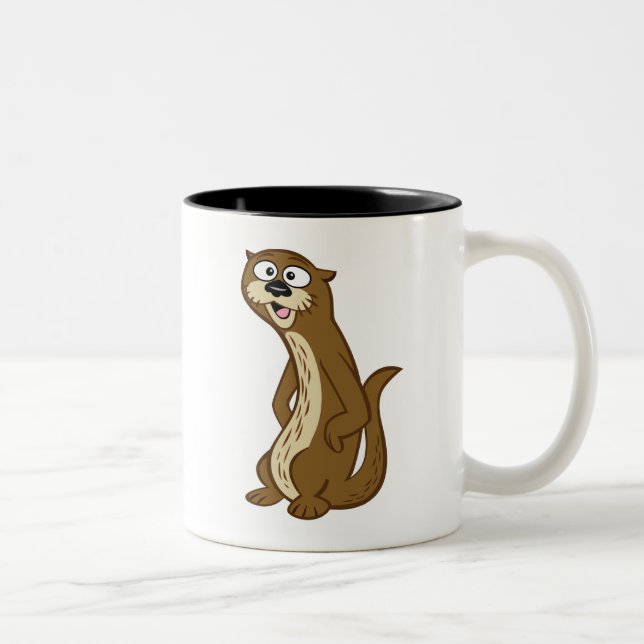 Ranger Rick | Reggie Otter Two-Tone Coffee Mug (Right)