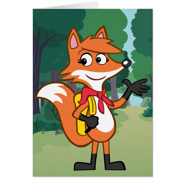 Ranger Rick | Scarlett Fox Waving (Front)