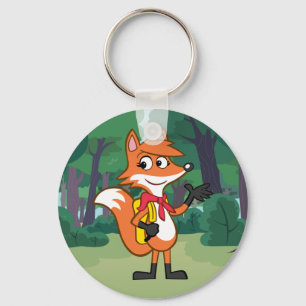 Ranger Rick   Scarlett Fox Waving Keychain