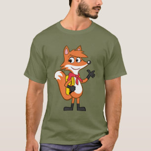 Ranger Rick Scarlett Fox Waving T-Shirt