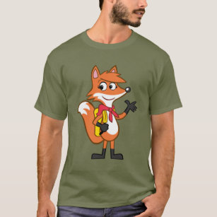 Ranger Rick   Scarlett Fox Waving T-Shirt