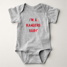Rangers Baby One Piece  Grey