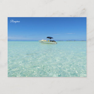 Rangiroa Blue Lagoon Holiday Postcard