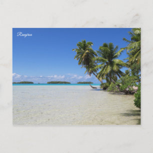 Rangiroa Blue Lagoon Postcard