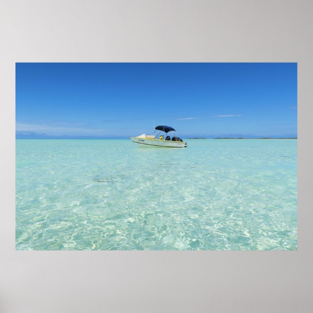 Rangiroa Blue Lagoon Poster