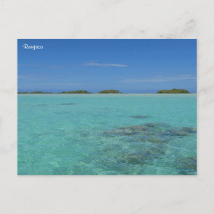 Rangiroa French Polynesia Holiday Postcard