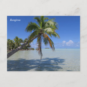 Rangiroa French Polynesia Holiday Postcard