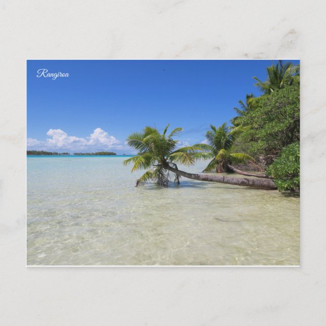 Rangiroa French Polynesia Postcard (Front)