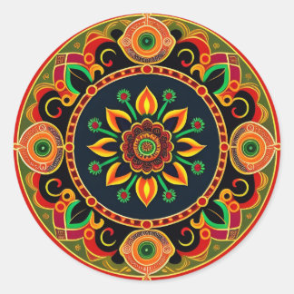 Rangoli Design sticker