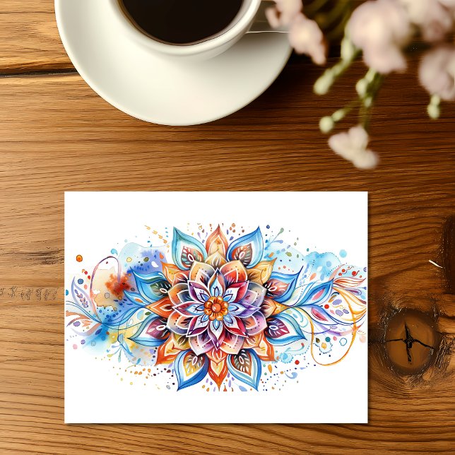 Rangoli Experiments Everyday Postcard (Creator Uploaded)