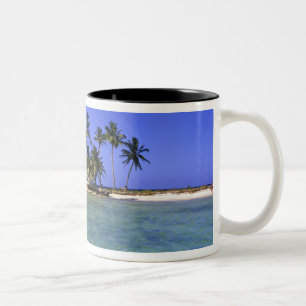 Ranguana Caye, Belize Two-Tone Coffee Mug