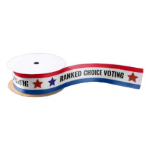 Ranked Choice Voting Vote Political RCV Ribbon