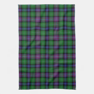 RankineScottish Clan Rankine Tartan Plaid Kitchen Towel
