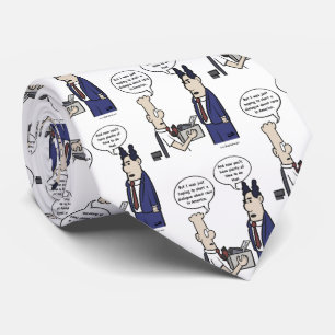 Rant Cartoon Tie