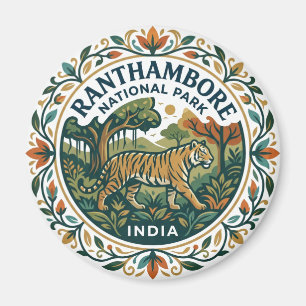 Ranthambore National Park India Magnet