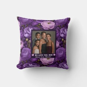 Ranunculus Best Grandma Home Decoration Luxury Throw Pillow