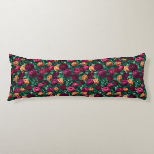 Ranunculus Bouquet Condo Decor Boho Memory Foam Body Pillow