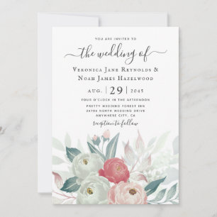 Ranunculus Floral Invitation