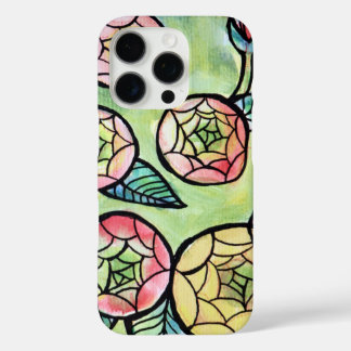 Ranunculus Flower Illustration Cute Pink Flowers   iPhone 16 Pro Case