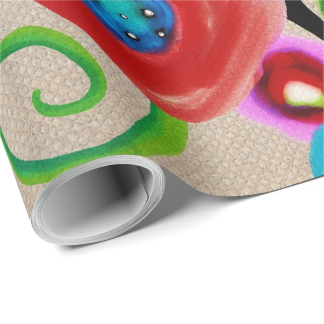 Ranunculus Luxury Wrapping Paper (Roll Corner)