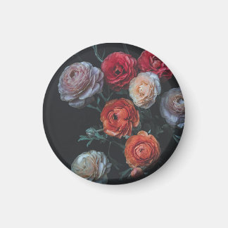 Ranunculus Spring Flower Fine Art Photo On Magnet