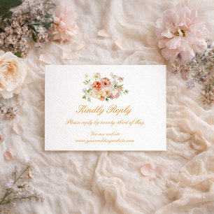Ranunculus Summer Garden Online RSVP Enclosure Card