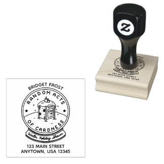 RAOC Winter Holiday Shower Stamp