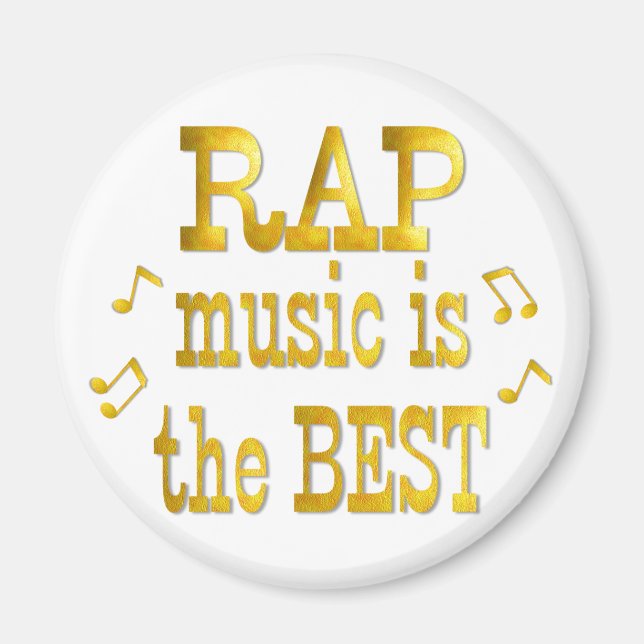 RAP BEST MAGNET (Front)