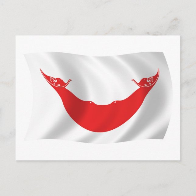 Rapa Nui Flag Postcard (Front)