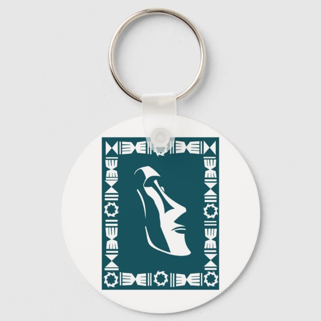 Rapa Nui Keychain (Front)