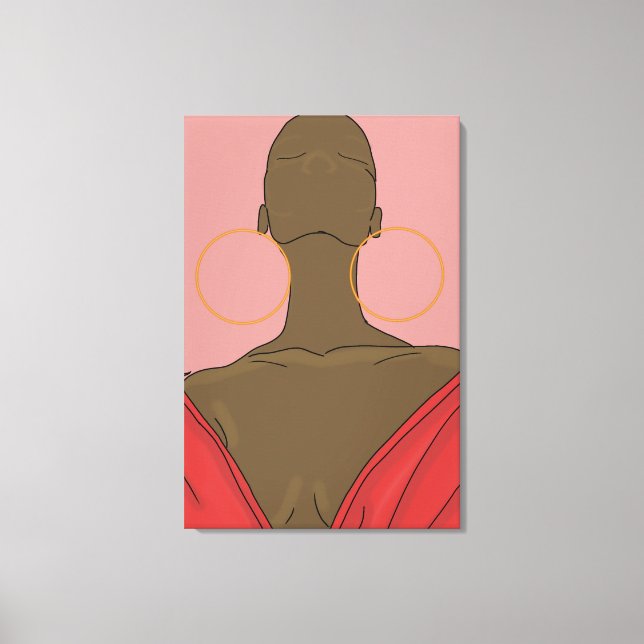Rape Canvas Print (Front)