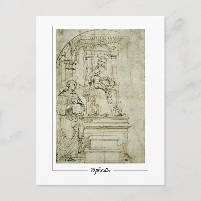 Raphael #134 - Carte postale Art (Devant)
