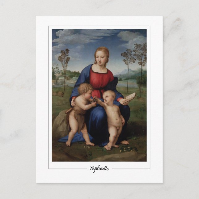 Raphael #7 - Carte postale d'art fin (Devant)
