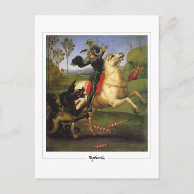 Raphael #93 - Carte postale d'art fin (Devant)